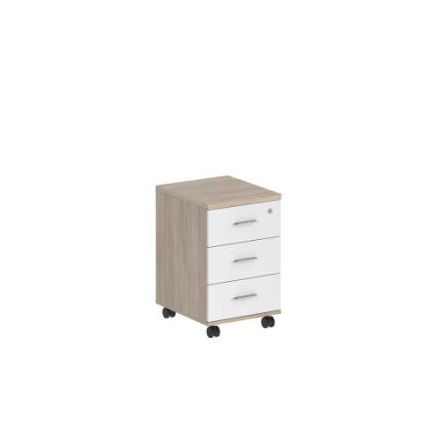 Тумба мобильная с замком 404x460x619