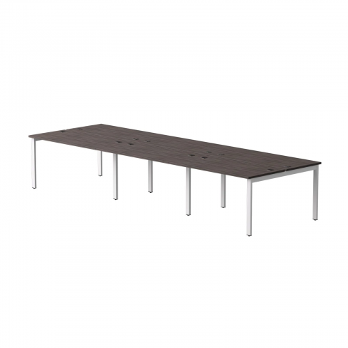 Бенч-система на 6 мест на металлокаркасе 4740х670(1370)x755