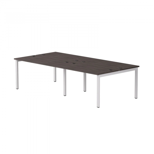 Бенч-система на 4 места на металлокаркасе 3160х670(1370)x755 